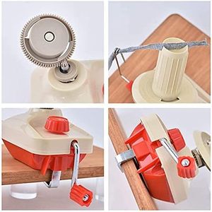 Đánh bại bán buôn nhựa sợi bóng Winder tay hoạt động quanh co len Winder Máy sợi chuỗi bóng Winder - Product Image 4