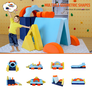 मॉड्यूलर बच्चों और बच्चों के लिए कमरे के सोफे सेट नरम और सुरक्षित बेबी सोफा खेलते हैं - Product Image 3