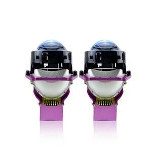 Faros Delanteros con Lente de Proyector Bi-LED Star de 64 W, 4000 Lm de Alto Brillo, 6000 K, Nuevos Sistemas de Iluminación Automotriz Universales de 12 V, 1 Año de Garantía - Product Image 4