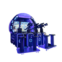 Jeu de tir en réalité virtuelle pour parc d'attractions intérieur, jeu d'arcade vidéo, machine de tir à monnayeur
