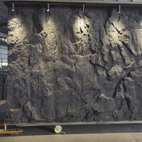 Panneaux muraux 3D en PU de haute qualité 1200*3000, modernes, grands formats, écologiques, imperméables, ignifuges, anti-corrosion, pour hôtels, intérieur et extérieur