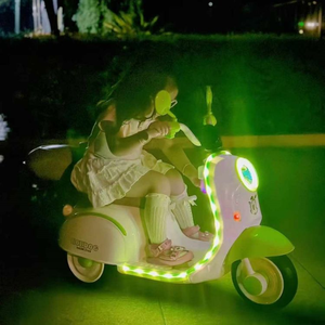 Moto électrique pour enfants Tricycle Rechargeable double télécommande jouet <span class=keywords><strong>Scooter</strong></span> pour garçons filles bébés conduite électrique - Product Image 4