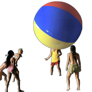 Extra Large <b>Inflatable</b> Colorful Ball 6ft Outdoor Beach Toy For Kids Play Soccer Water Fun Unisex Popo Ball - Product Image 5