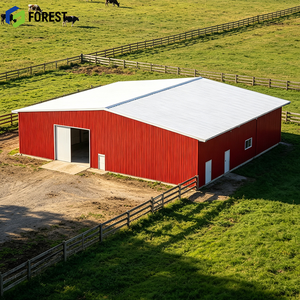 Almacén de Estructura de Acero Industrial Pre-fabricada, Centro de Distribución de Carga Modular de Alta Resistencia - Product Image 1