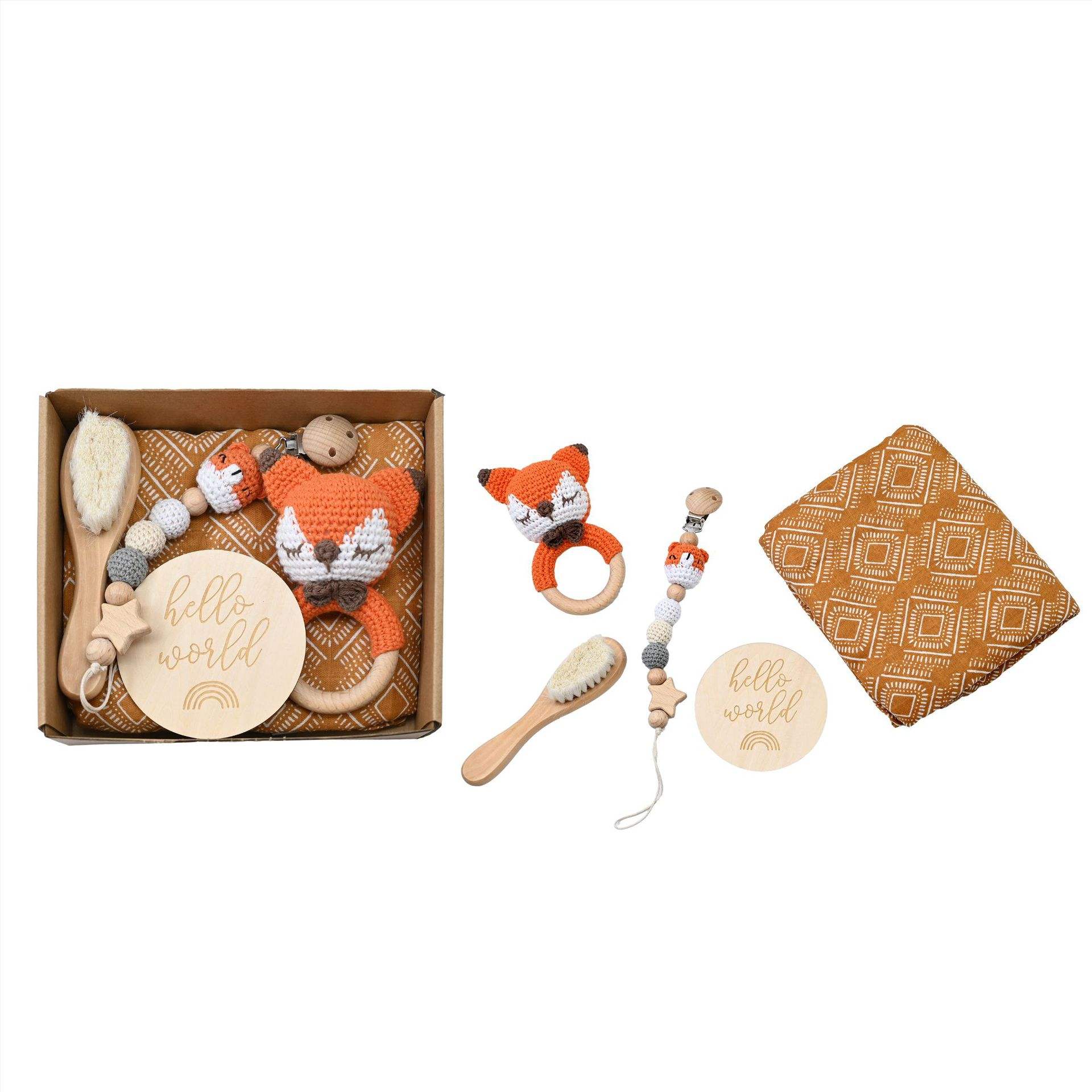 Coffret cadeau naissance renard