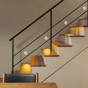 Illuminazione da incasso a <span class=keywords><strong>Led</strong></span> per scale 1W applique da <span class=keywords><strong>parete</strong></span> a gradino impermeabile IP67 faretto per scale lunari per esterni - Product Image 6