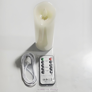 Guangzhou Pillar Electric – Nouvelles Bougies LED sans fil rechargeables par USB, écologiques et économiques, avec télécommande, idéales pour Halloween, Diwali et mariages - Product Image 5