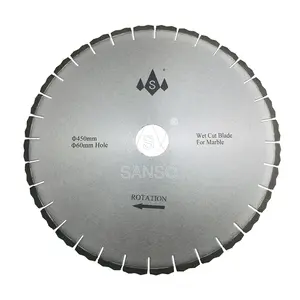 Disque de coupe pour marbre Disque de diamant coupé de 500mm Outil de marbre pour le prix d'usine du marbre poli