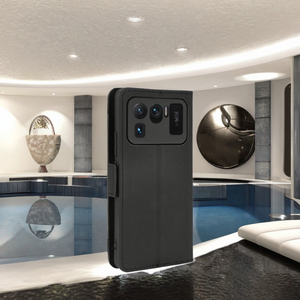 เคสหนังอัลตร้าสำหรับ Xiaomi <span class=keywords><strong>Mi</strong></span> <span class=keywords><strong>11</strong></span>ที่ให้ความรู้สึกถึงผิวสัมผัสแบบฝาพับแนวนอนดีไซน์แบบธุรกิจรวมถึงตัวป้องกันกล้อง - Product Image 3