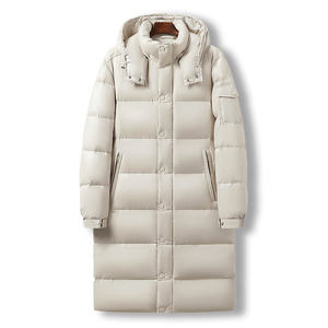 Veste d'hiver imperméable 2026, doudoune chaude, veste décontractée de sport de plein air, coupe-vent, doublée de polaire, à capuche - Product Image 1