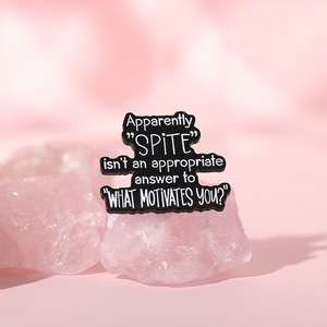 Humor sarcasmo esmalte pines personalizado no creer todo lo que piensas broches insignias de solapa ropa joyería divertida regalo para amigo - Product Image 2