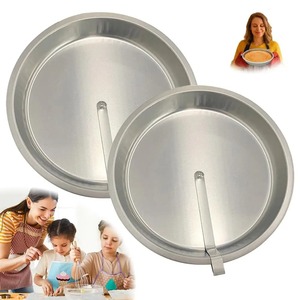 DIY Round Cake Baking Mold Quick Release <b>Easy</b>-<b>Out</b> Cake Pans Stainless Steel Nonstick Kitchen Home Bakery Bakeware Tool - Product Image 1