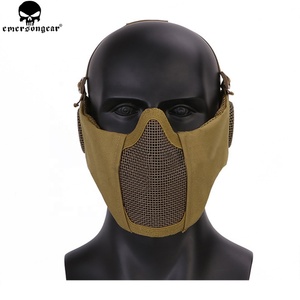 Masque tactique de combat demi-visage en maille respirante ODM CS Strike Steel, plusieurs couleurs - Product Image 1