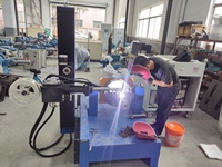 Saldatrice Automatica a Doppia Stazione con Tavola Rotante, per Produzione di Massa di Flange per Tubi, 1 Anno di Garanzia