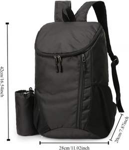 Nuovo Zaino da Viaggio Leggero e Pieghevole Multifunzionale Impermeabile di Grande Capacità per Attività all'Aperto con Logo Personalizzato - Product Image 2