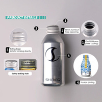 Bouteille en aluminium vide de 330 ml et 440 ml, sans BPA, recyclable, durable, pour bière artisanale, eau gazeuse, boisson froide, canette en métal