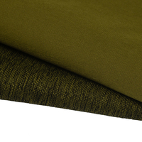 190gsm Poliéster Spandex Tela de tela tejida Tela de sarga impermeable con revestimiento de CA impermeable