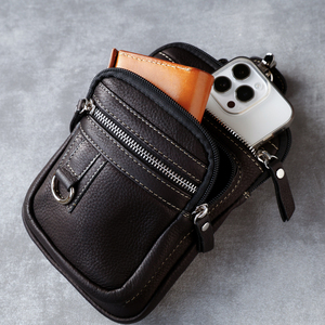 Bolsa de Cadera Impermeable Hecha a Mano con Cuatro Bolsillos para Motociclismo - Product Image 6