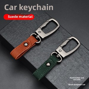 <span class=keywords><strong>Porte</strong></span>-clés suspendu à la taille pour hommes de <span class=keywords><strong>luxe</strong></span> en alliage de métal haut de gamme avec <span class=keywords><strong>cuir</strong></span> PU léger <span class=keywords><strong>luxe</strong></span> à la mode Couple pendentif voiture <span class=keywords><strong>porte</strong></span>-clés - Product Image 2