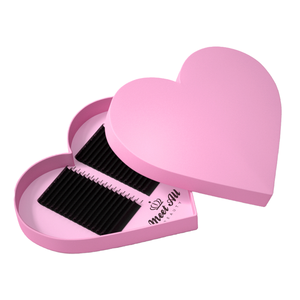 Cajas de Pestañas Hechas a Mano NQ Lashes con Logotipo Personalizado, Bandeja Clásica Coreana de Seda de Cachemira, Volumen Completo, Grosor de 0.03 mm, Bandejas de 0.15, Naturales - Product Image 1