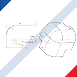 Profilé en aluminium 05119 pour protecteur d'angle de <span class=keywords><strong>camion</strong></span> lourd pour le protecteur d'angle de <span class=keywords><strong>camion</strong></span> de réfrigérateur d'armoire de conteneur - Product Image 3