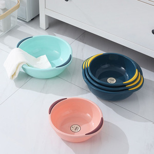 High Quality Household Plastic Cloth Outdoor Footbath Washing Wash Basin Washbasin
