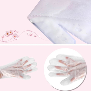 Masques pour les mains et les <span class=keywords><strong>pieds</strong></span> en noix <span class=keywords><strong>de</strong></span> coco <span class=keywords><strong>de</strong></span> beauté naturelle coréenne pour votre soin des mains, hydratant, blanchissant, exfoliant, masque pour les mains en forme <span class=keywords><strong>de</strong></span> gant - Product Image 2