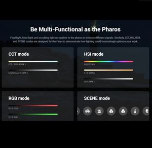 Pixel Feras LED <span class=keywords><strong>Tube</strong></span> lumineux pleine couleur, lumière de remplissage LED portable, lampe RGB, éclairage photo, baguette lumineuse, VS <span class=keywords><strong>Nanlite</strong></span> 6C - Product Image 6