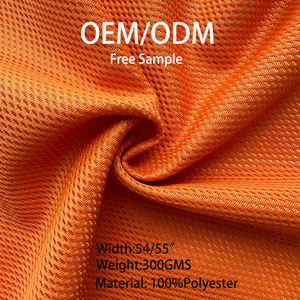 Ткань из полиэстера плотностью 320 г/м², дышащая, влагоотводящая, быстросохнущая, сетчатая, типа «птичий глаз», для подкладки обуви - Product Image 1