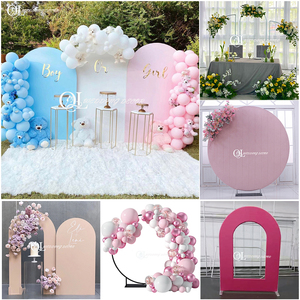 Custom Arch Party <strong>Backdrop</strong> Set Aluminum <strong>Frame</strong> Decoration <strong>Backdrops</strong> for Wedding <strong>Events</strong> Birthday Party - Product Image 5