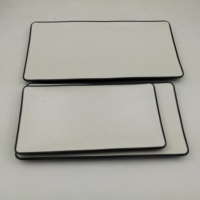 Vente en gros directe de plaque de présentation en mélamine rectangulaire vaisselle en plastique non cassable pour hôtels et restaurants commerciaux