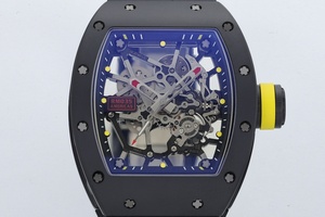 Sang trọng siêu chất lượng đồng hồ cơ khí không thấm nước ZF nhà máy rmul1 phong trào rm035 Đen gốm Americas Skeleton xem - Product Image 2