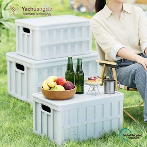 Choque Voyage Plastic Cooler <b>Box</b> Rectangle Insulated <b>Storage</b> Container Modern Design Multifunction Use - Product Image 6