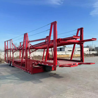 Ottc Car Carrier 5/6/7/8/10 Cars Double Deck Transporter Semi Truck Auto Trailer Large Car Carrier Long-distance Professional