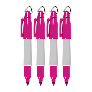 Marcador Permanente de Punta Fina, Tinta Negra Indeleble, Plástico, Personalizable con Logotipo, Mini Marcador de Bolsillo - Product Image 4