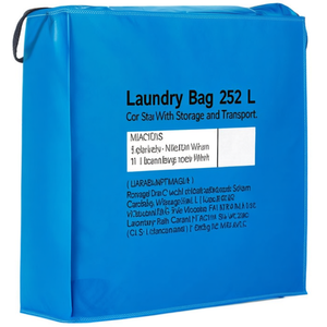 Borsa per biancheria da 252 litri pieghevole con telaio in metallo per stoccaggio e trasporto - Product Image 1