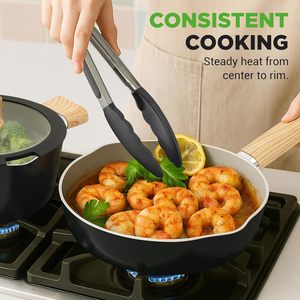 Venta al por Mayor <span class=keywords><strong>de</strong></span> Fábrica, Juego <span class=keywords><strong>de</strong></span> Utensilios <span class=keywords><strong>de</strong></span> <span class=keywords><strong>Cocina</strong></span> <span class=keywords><strong>de</strong></span> Aluminio OEM, Sartenes y <span class=keywords><strong>Ollas</strong></span> Antiadherentes con Revestimiento Cerámico <span class=keywords><strong>para</strong></span> <span class=keywords><strong>Cocina</strong></span> - Product Image 3