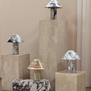 Современный простой Настольный светильник Декоративная Гостиная Ресторан фигурная мраморная настольная лампа - Product Image 2