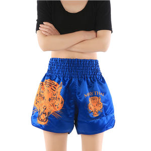 Vente en gros d'usine <span class=keywords><strong>de</strong></span> shorts <span class=keywords><strong>de</strong></span> muay-thaï tigre avec logo personnalisé pour hommes sublimation unie combat <span class=keywords><strong>de</strong></span> boxe brésil MMA grappling shorts - Product Image 6