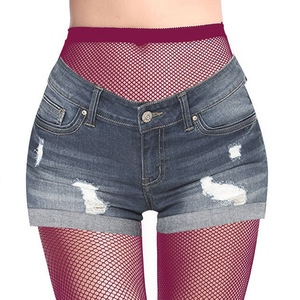 Bas pour femmes <span class=keywords><strong>Cuissardes</strong></span> À Talons Bas <span class=keywords><strong>Sexy</strong></span> Chaussettes Femelle Femelle Filet de Poisson <span class=keywords><strong>Sexy</strong></span> Bas De Soie Pour Femmes Collants - Product Image 3