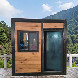 Contenedor Plegable, Casa Pequeña <span class=keywords><strong>de</strong></span> 20 pies/40 pies, Diseño Moderno, <span class=keywords><strong>Panel</strong></span> Sándwich, Precio Bajo, Casa Prefabricada Modular, Oficina, Hotel - Product Image 1