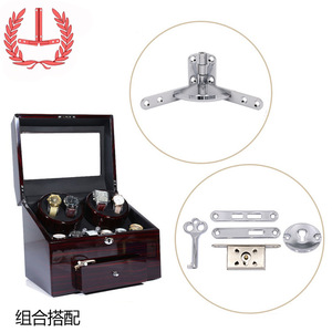 <b>Watch</b> Winder Lock Box Lock 60 70 90 Degree Metal <b>Rectangular</b> Polished For Wooden Box Cigar Case Hardware Accessory - Product Image 3