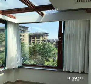 Cửa sổ trần nhôm thương mại tự động cửa sổ mái