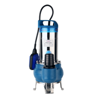 Pompe submersible électrique de puisard d'eaux d'égout d'acier inoxydable et de fer de chats avec l'interrupteur de flotteur