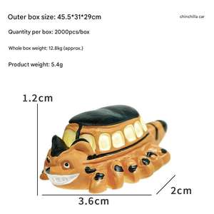 <span class=keywords><strong>Hayao</strong></span> <span class=keywords><strong>Miyazaki</strong></span> Animation's Cute Totoro Car Aquarium Micro Landscape Novedad Regalos New Fish Explosion Decoration - Product Image 5
