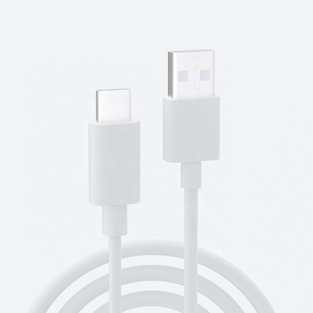 USB 2.0 Type-C 3A 5A Quick Charge 3.0 1m Fast Charging Cable with Type a Connector for Mobile Phone Charging (Pure Copper)