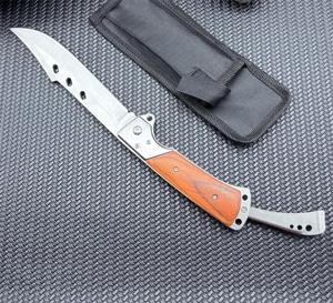 Bán Chạy Nhất Thép Không Gỉ Chiến Thuật Dao Ngoài Trời Gấp Dao Bỏ Túi Cho Sự Sống Còn Cắm Trại Săn Bắn Bằng Gỗ Cho Các Dự Án Tự Làm - Product Image 4