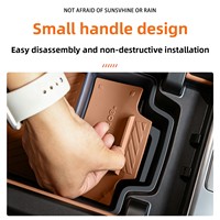 Geeignet für Chery ICAR V27 Armlehnenbox Aufbewahrungsbox Innenraum-Aufbewahrungsregal Rutschfeste Auflage V27 Zubehör