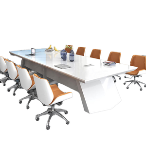 Modern Wood Panel Meeting Conference Table 20 Person Size Modern Furniture for Conference <strong>Room</strong> - Product Image 6