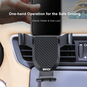 <span class=keywords><strong>Supporto</strong></span> <span class=keywords><strong>per</strong></span> Telefono da <span class=keywords><strong>Auto</strong></span> Elegante con Blocco Automatico a Gravità, <span class=keywords><strong>Supporto</strong></span> <span class=keywords><strong>Universale</strong></span> <span class=keywords><strong>per</strong></span> <span class=keywords><strong>Cellulare</strong></span> da Bocchetta dell'Aria dell'<span class=keywords><strong>Auto</strong></span> - Product Image 3